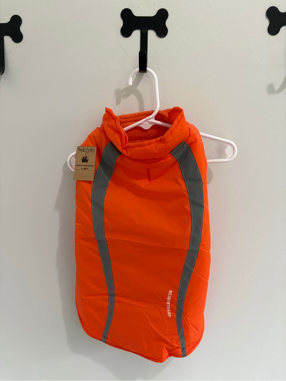 Bright Orange Reflective Dog Vest